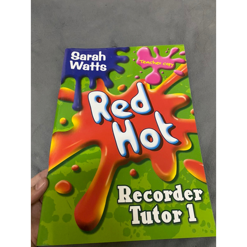 Red Hot Recorder tutor 1