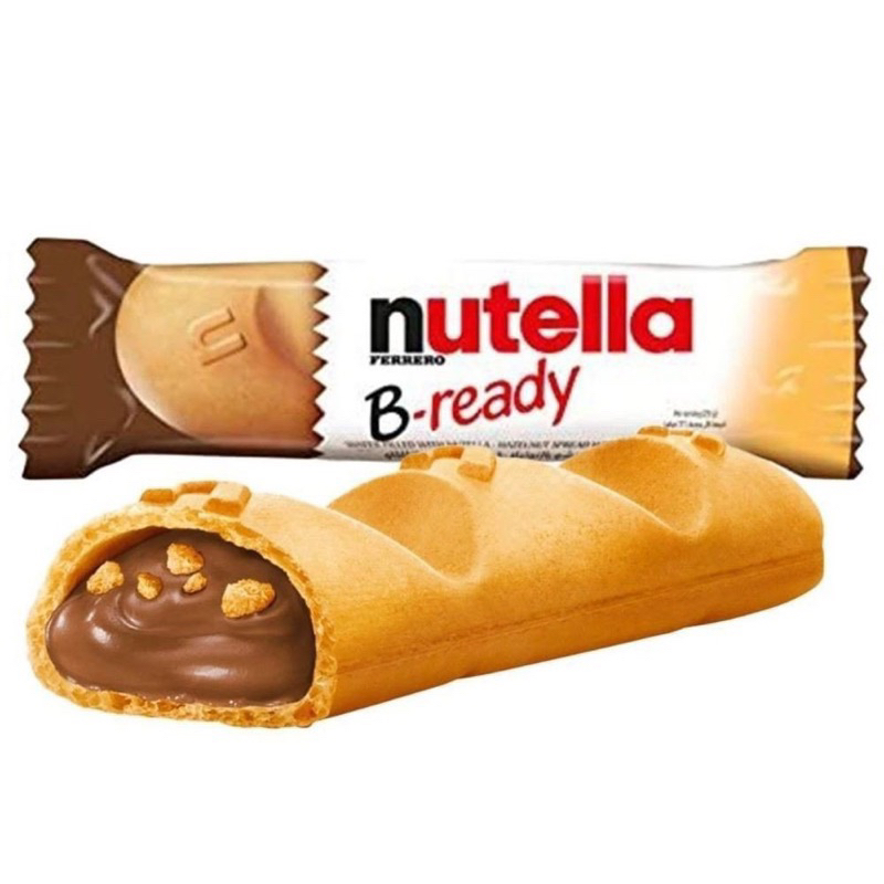 Exp.2024✅ nutella B-ready 22 g. (นูเทลล่า) แบบแท่ง แบ่งขาย - ผลิตจากอิตาลี