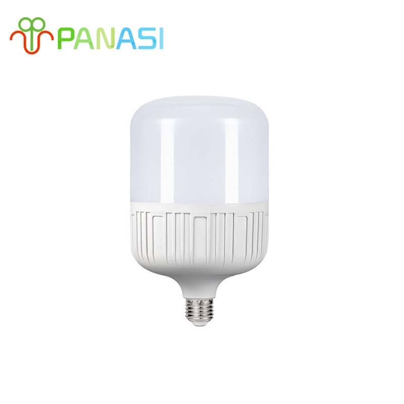 Panasi หลอดไฟ LED Bulb Light ทรงกระบอก 45W ขั้วE27 แบบประหยัดไฟ แสงขาว