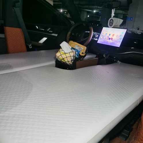 ◇BYD Tang DM, Dolphin Seal Han, Song, Yuan และ Qin แปรงพายบอร์ดไฮบริดรถพิเศษที่นอนรถพิเศษ