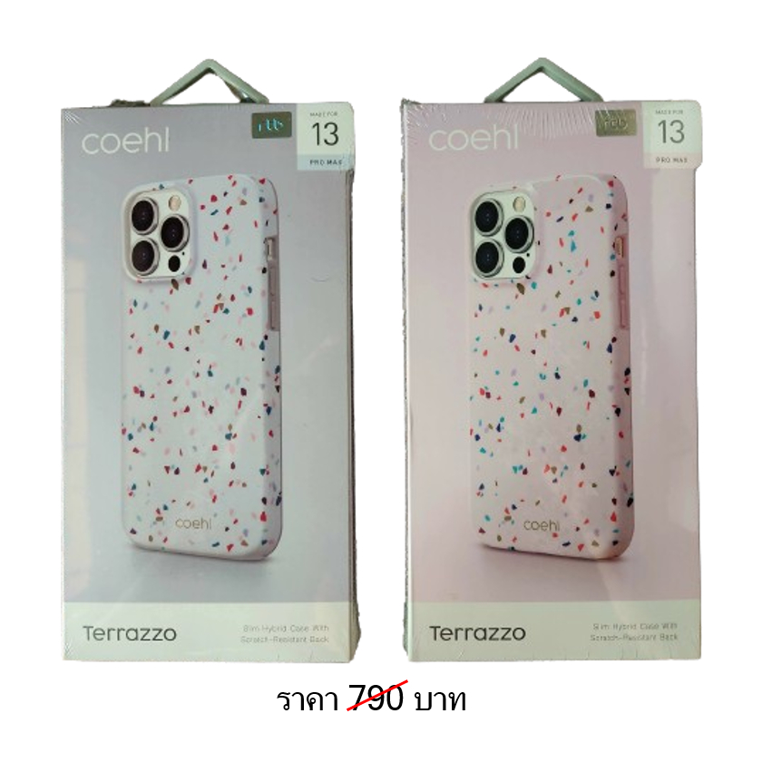 เคสสำหรับ iPhone 13 ProMax ยี่ห้อ Coehl (By Uniq) รุ่น Terrazzo
