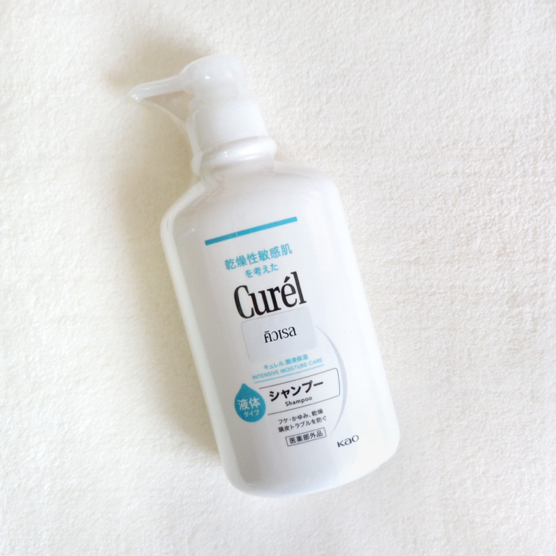 คิวเรล อินเทนซีฟ มอยส์เจอร์ แคร์ แชมพู 420 มล. Curel Intensive Moisture Care Shampoo