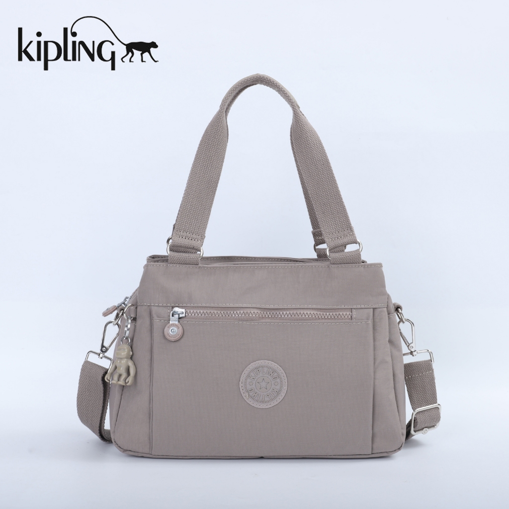 พร้อมส่ง kipling กระเป๋าสะพายข้าง/ถือ สะพายไหล่ 955 ผ้ากันน้ำ100% แฟชั่น ผู้หญิง ช่องเยอะใส่ของได้เยอะ ปรับสายได้