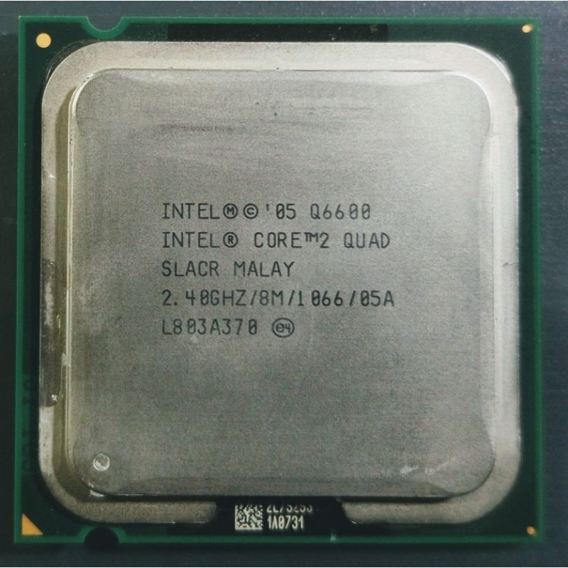 Intel Core 2 Quad Q6600 2.4GHz 4Cores 4Threads Socket 775
