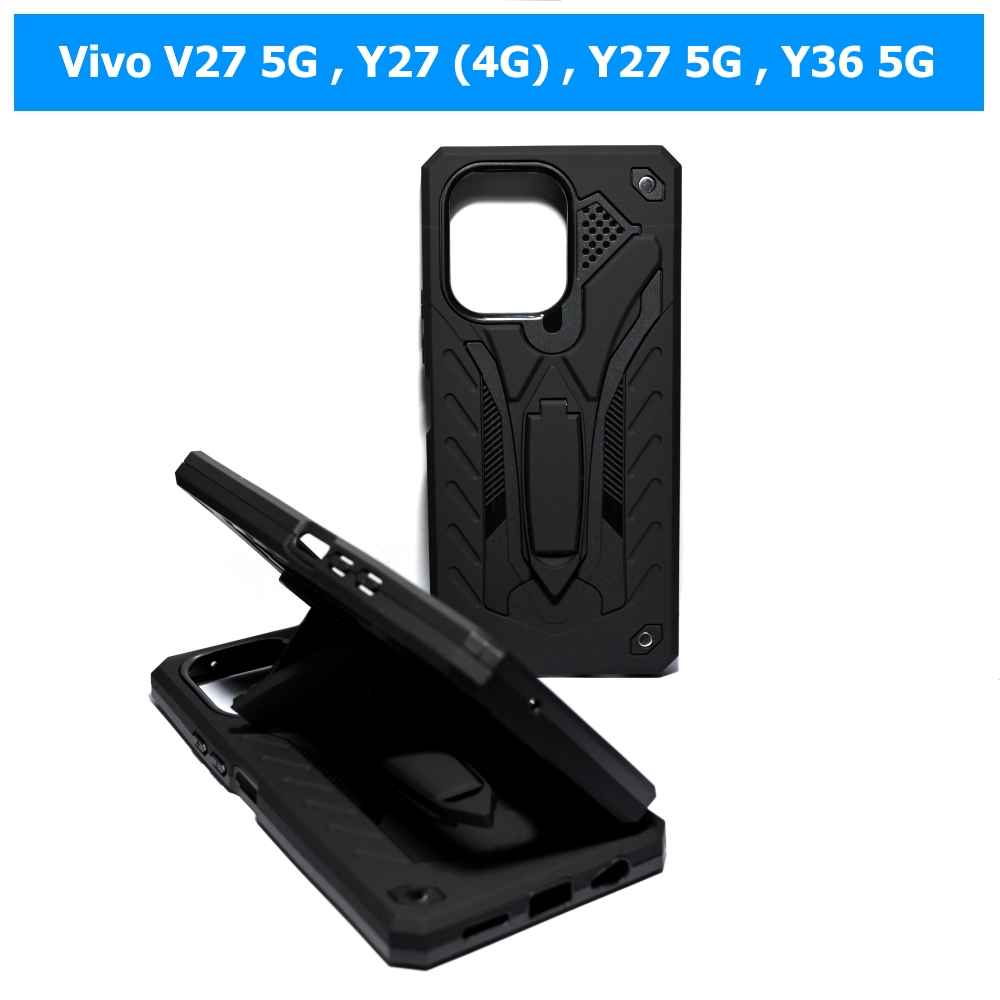 เคส Vivo V27 5G , Y27 (4G) , Y27 5G , Y36 5G - เคสหุ่นยนต์ วีโว่ กันกระแทก วางตั้งได้