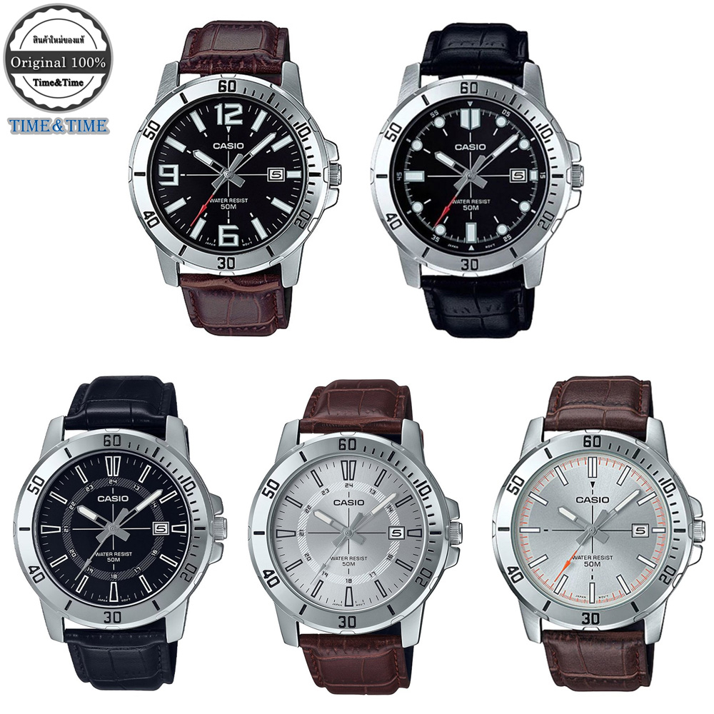 CASIO Standard นาฬิกาข้อมือผู้ชายรุ่น MTP-VD01L (ประกันศูนย์ CMG)