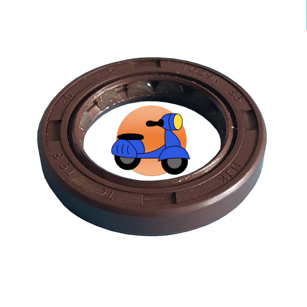 ออยซีล ซีลข้อเหวี่ยงฝั่งขวา ฝั่งครัชต์วันเวย์ Oil Seal สำหรับ สโคมาดิ Scomadi TL125, TT125, TT200 An
