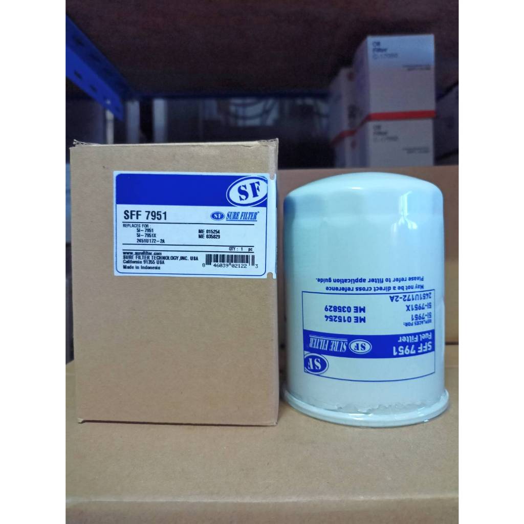 Sure Filter  SFF7951  กรองโซล่า  SFF 7951  AE015254  ME035829  ME015254  5I7951  SFF5393  B222100000