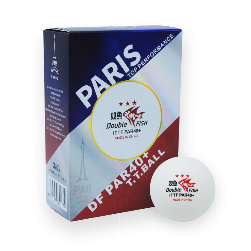 ลูกปิงปอง Double Fish 3 Stars PAR40+