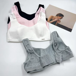 🎀 ชุดชั้นในเด็กโต สปอร์ตบราวัยรุ่น เสื้อในวัยรุ่น เสื้อกล้ามเด็กโต ไร้โครง 3 ตะขอ ปรับได้ 3 ระดับ 🎀