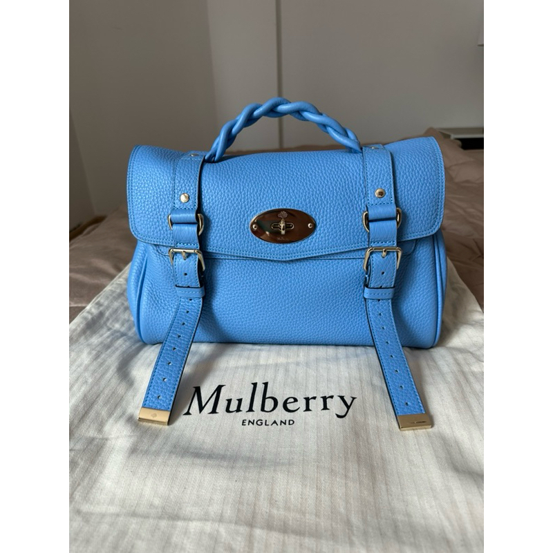 กระเป๋า Mulberry alexa cornflower blue สีฟ้า