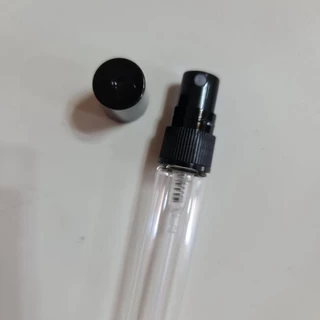 【M&P】ขวดสเปร์ยแก้วเปล่า ฝาพลาสติกใส ดำ ขาว 10ml ขวดเสปร์ยสำหรับพกพา