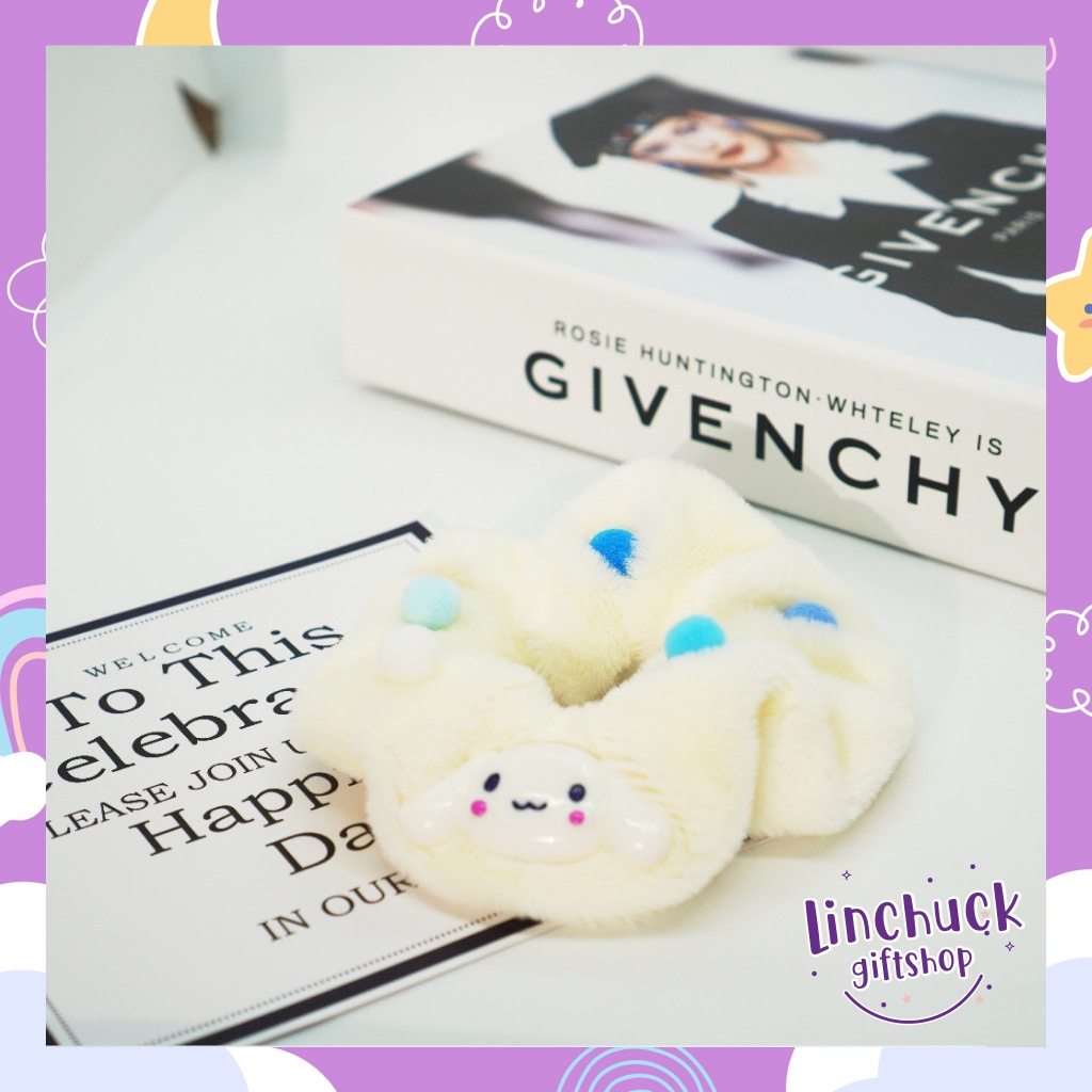 ยางรัดผมโดนัท ยางรัดผมลายการ์ตูนซานริโอ้ สไตล์ญี่ปุ่น แฟชั่นสําหรับผู้หญิง - รูปที่ 6