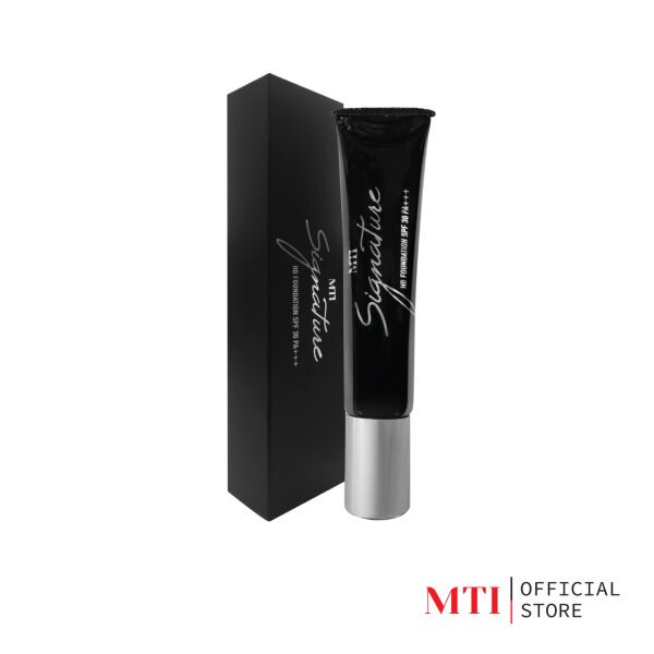MTI ครีมรองพื้น HD CC Cream ครีมรองพื้นที่ดูดซับความมัน ปกปิดริ้วรอย รองพื้นไม่เปลี่ยนสีระหว่างวัน กันแดด SPF 30 PA+++ ราคา ถูกที่สุด ดีลบีเคเค