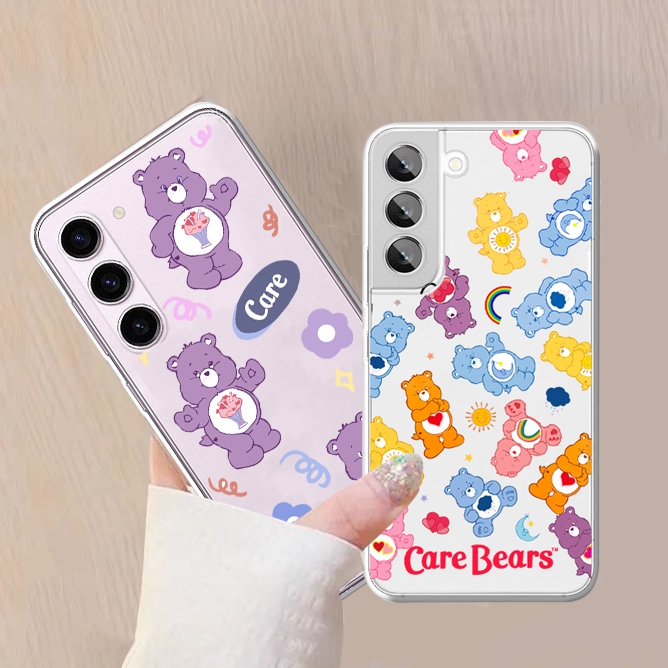 เคสใส ลายการ์ตูน น่ารัก สําหรับ SAMSUNG S24FE A06 A16 A05 A05S A15 A25 A35 A55 5G S23 S24 ultra FE รุ่นใหม่ล่าสุด