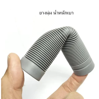 ปลอกแฮนด์จักรยาน ปลอกแฮนด์ยางแบบสวม ปลายปิด น้ำหนักเบา ยางนุ่มไม่แข็งกระด้าง สองสี สีดำ สีเทา ราคา / 1 คู่
