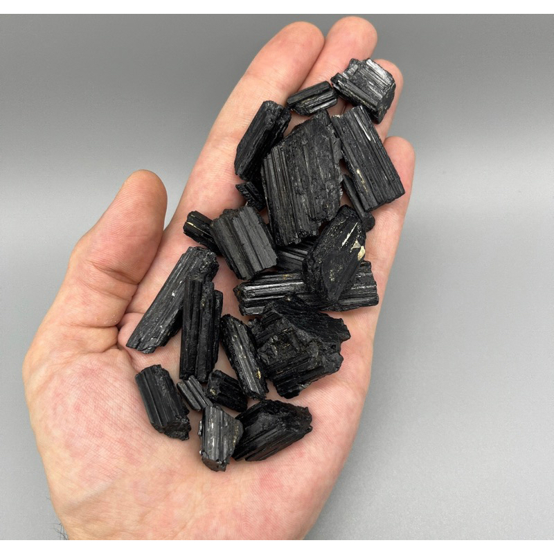 Natural Raw Black Tourmaline crystal point Raw Rough Black Tourmaline Extra Small, Small,Medium, Lar
