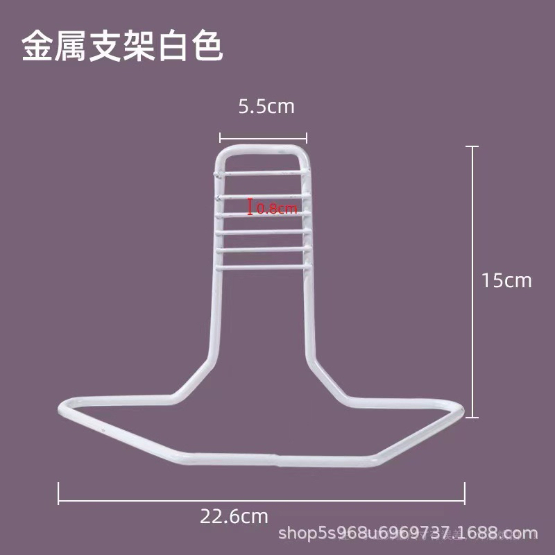 [ZC] ฐานตั้งจักรวิ่ง ขาตั้งจักรวิ่ง(ฐานเหล็กสีขาว) ขนาด 22.6 cm. x 15 cm. รองรับจักรวิ่งPE,ใสลายคลื่น
