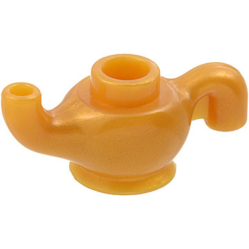 [936] ชิ้นส่วนเลโก้ Lego Part Minifigure, Utensil Genie Lamp / Teapot (98383) ราคา/ชิ้น