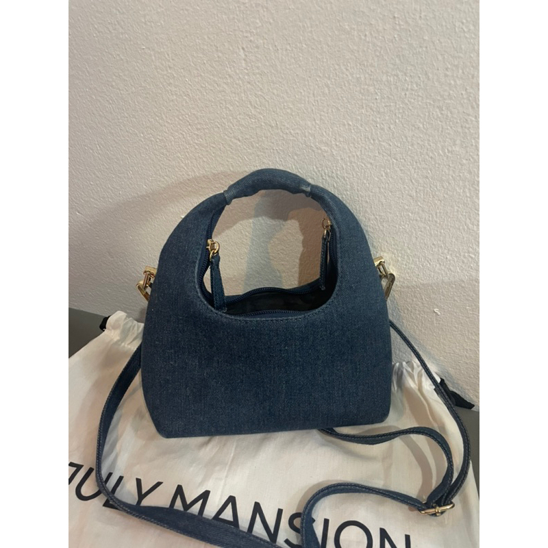 ส่งต่อกระเป๋า the july mansion micro jersey สภาพการใช้งานทั่วไปค่ะ