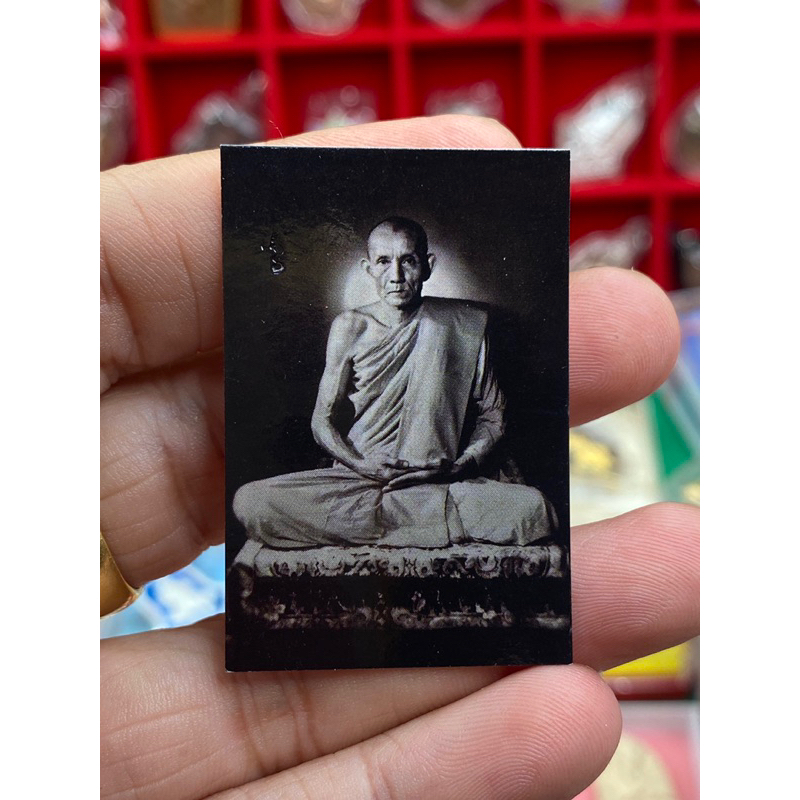 รูปถ่าย หลวงพ่อกวย รุ่น จตุรพิธพรพรชัย เสาร์5 วัด รัตนชัย(จีน)