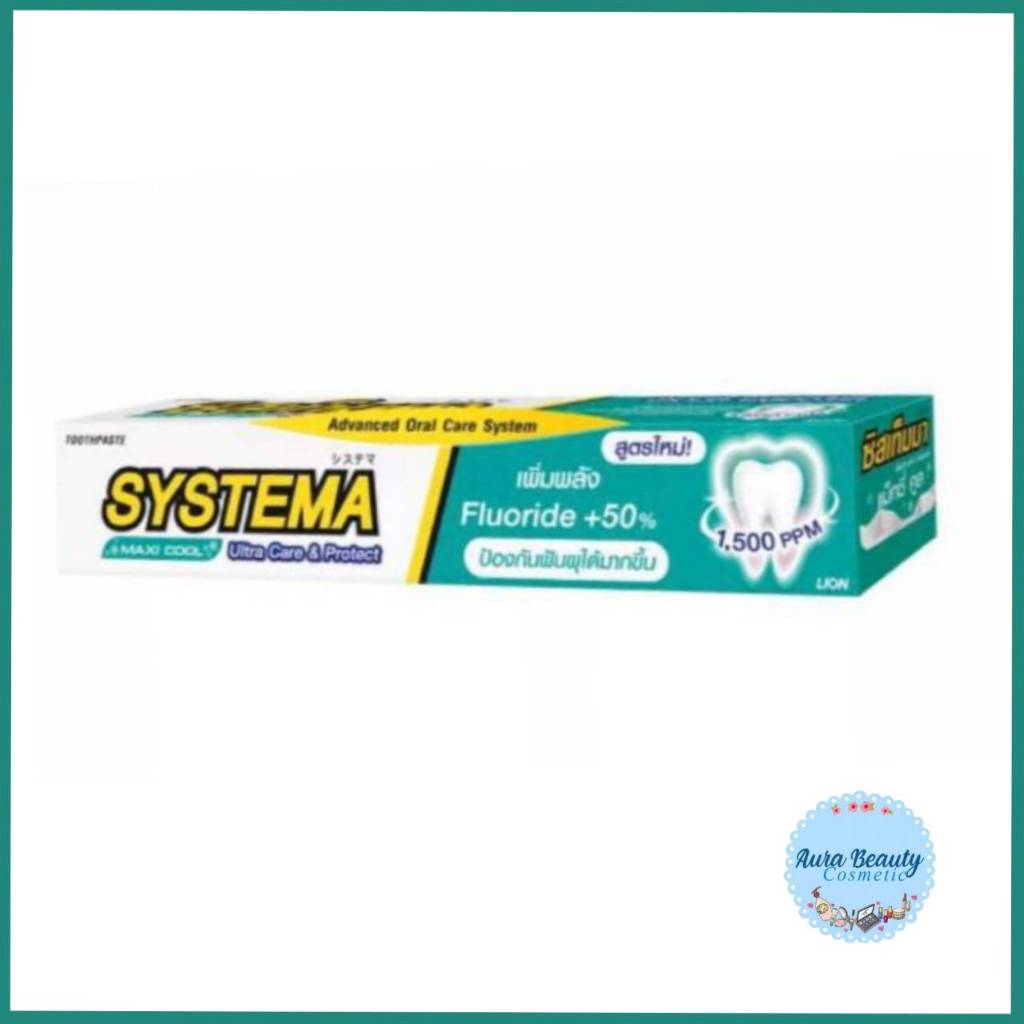 (1กล่อง) Systema Toothpaste 40 g ซิสเท็มมา ยาสีฟัน สูตรสปริงมิ้นท์