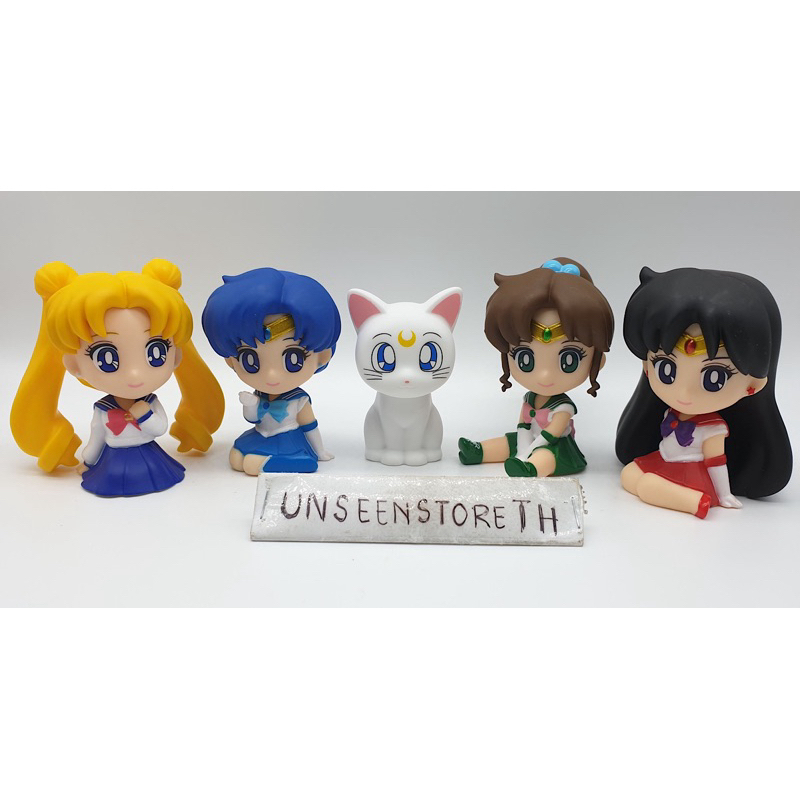 Sailor moon !!!!! sofubi model set