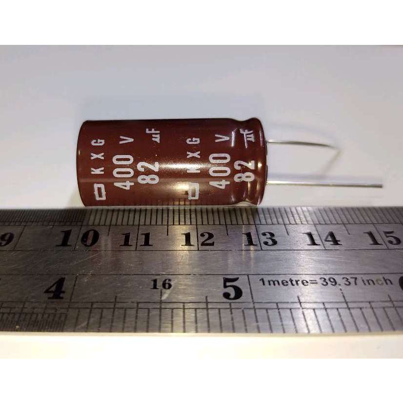 คาปาซิเตอร์ 82UF 400V 105องศา