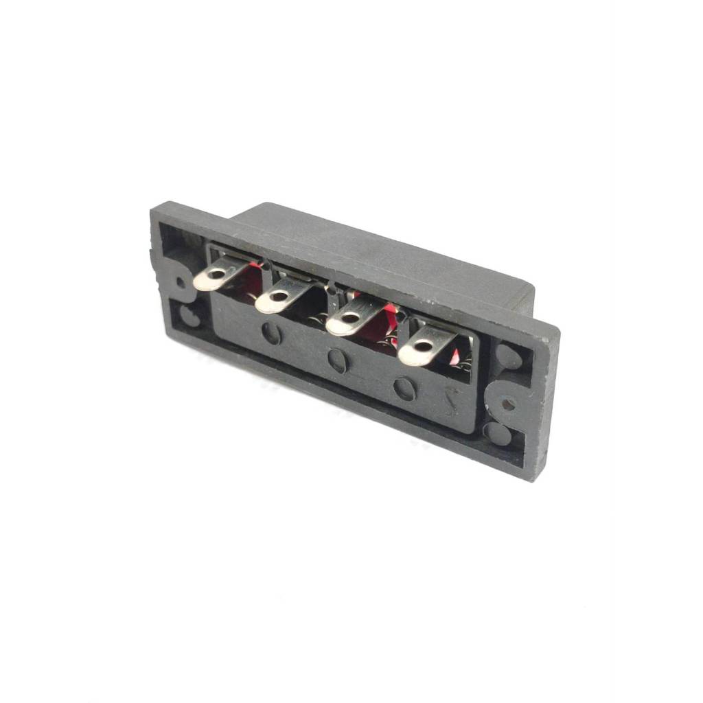 1ชิ้น แทปลำโพง 2ที่ 4ที่  แท็ปลำโพง กลม แท็ปลำโพง