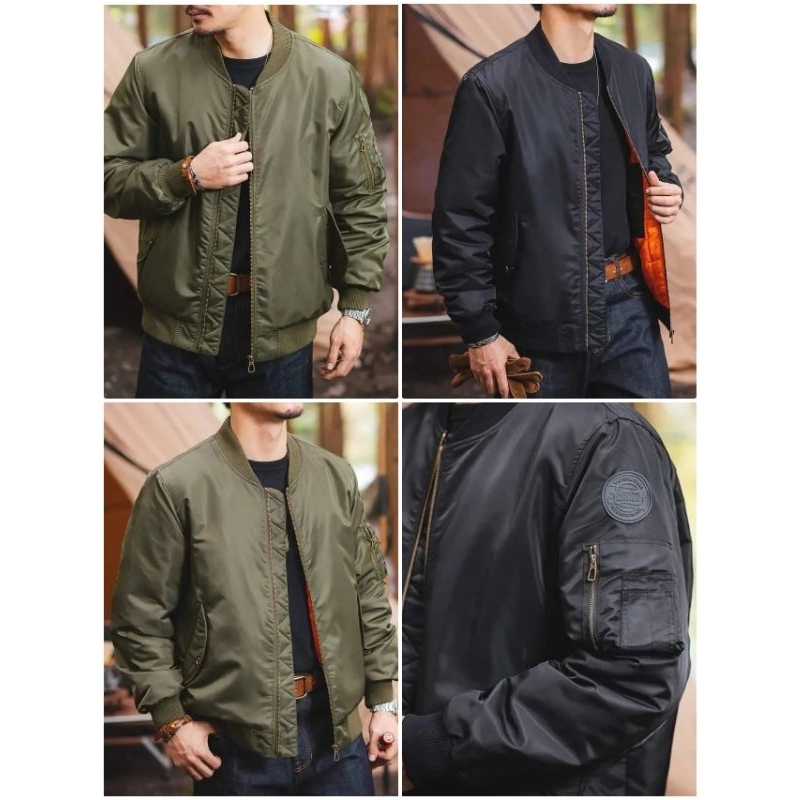 เสื้อแจ็คเก็ต MA1 รุ่น MA-1 เสื้อกองทัพอากาศสหรัฐ