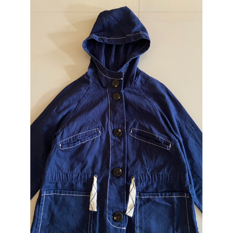 เสื้อแจ็กเก็ตแขนยาวมีหมวก zara