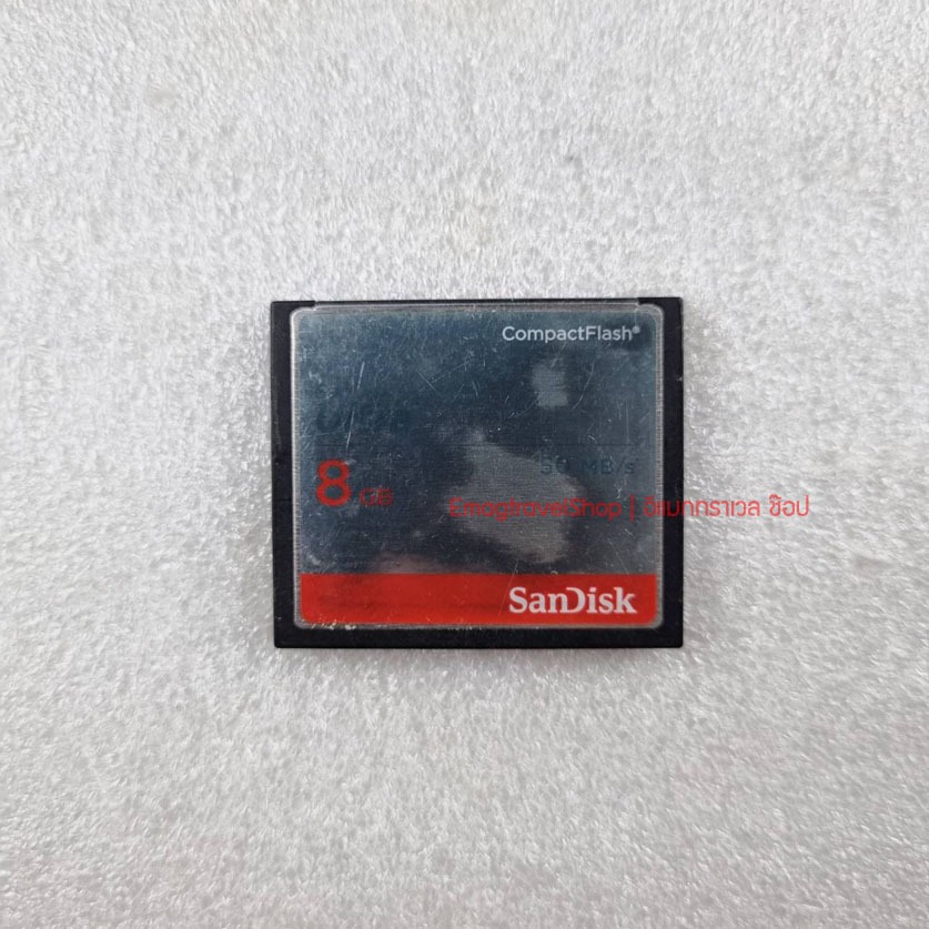 Compact Flash CF Card 8 GB Sandisk มือสอง