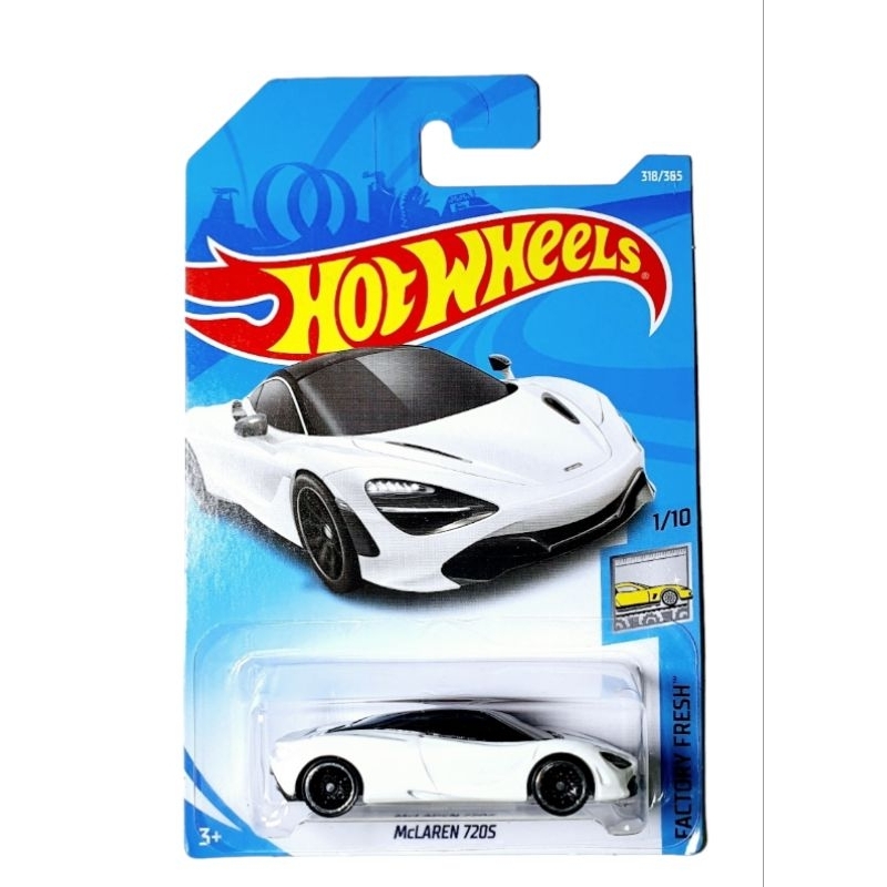 hot wheels McLAREN 720S สีขาว