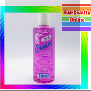 #Cruset #Hair #Spray #สเปรย์น้ำ#ชนิดแข็ง Refill Super Hold 400 ml.แบบเติมสีม่วง