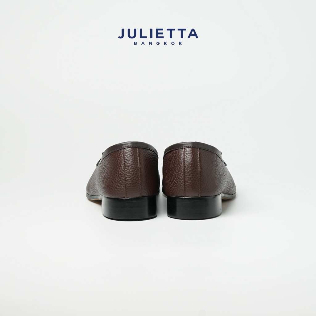 JULIETTA - Tassel Belgian Loafer Calfskin Brown (Unlined)