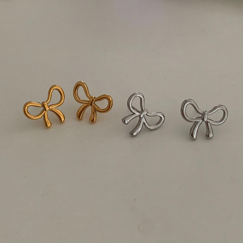 HER OBJECTIVE_HER ELLA BOW EARRINGS