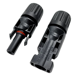 MC4 Connector Male Female ข้อต่อ แผงโซล่าเซลล์ 30A ราคาต่อ 1 คู่