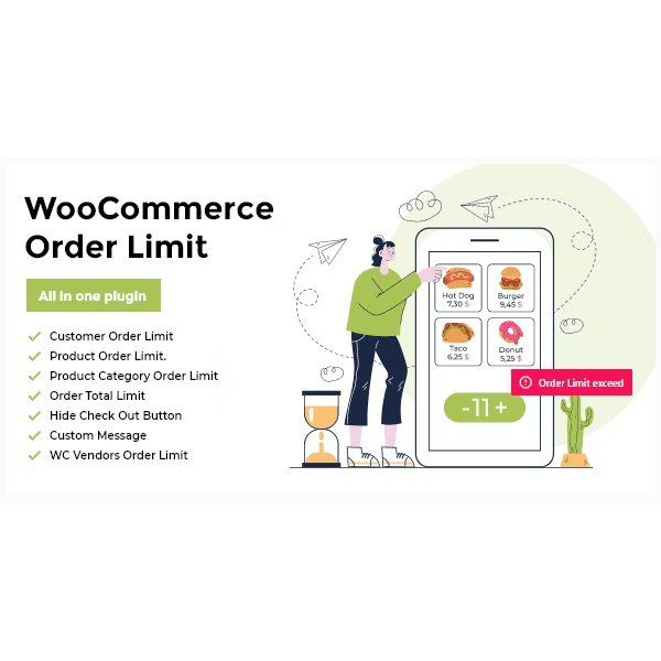 WooCommerce Order Limit | WordPress Plugin (Version 5.1)