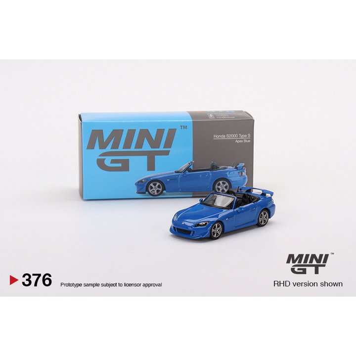 Honda S2000 (AP2) Type S Apex Blue 1:64 (MINIGT)