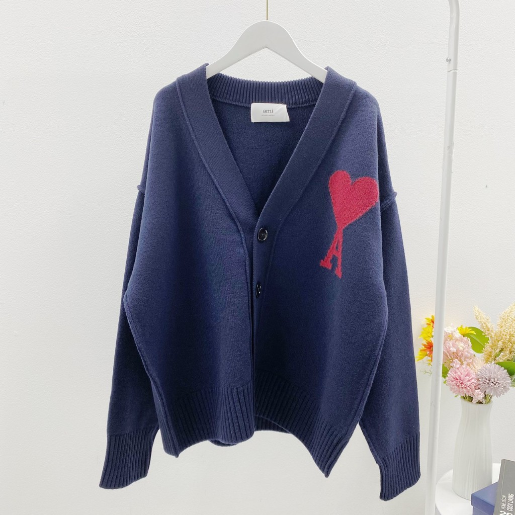 Ami Paris Cardigan ( New Collection)