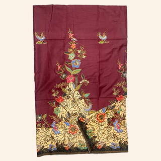 ผ้าถุง ผืนใหญ่ ซับน้ำดี สีไม่ตก ไม่ลื่น ไม่มัน คุณภาพดี Batik,Sarong มีเก็บเงินปลายทาง w01