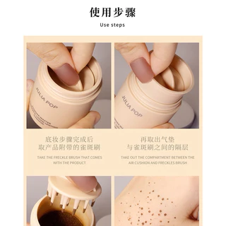 พร้อมส่ง คุชชั่นกระ JULIA POP FRECKLES AIR CUSHION ที่แต้มกระ กระปลอม