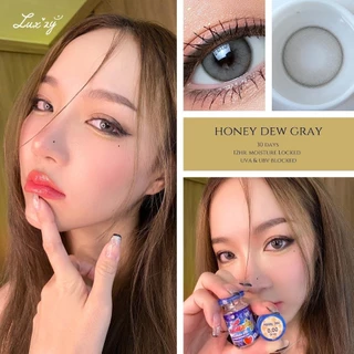 🔥คอนแทคเลนส์✨ขนาดมินิ✨ Honey Dew (Luxzylens) Brown / Gray / Green