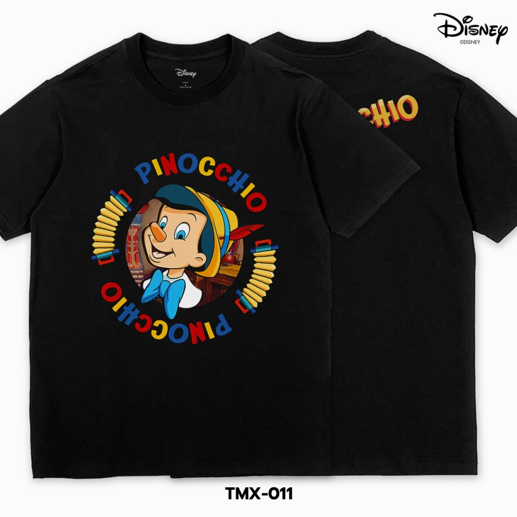 Power 7 Shop เสื้อยืดการ์ตูน "Pinocchio" คอลเลคชั่น "Disney Classics" (TMX-011)