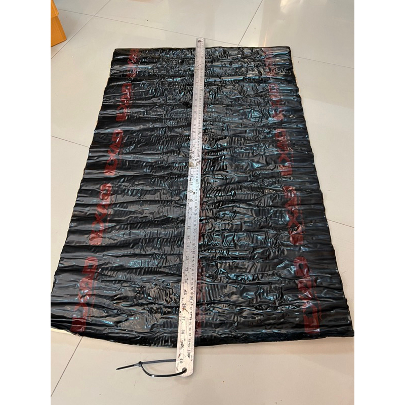 1แผ่น 195บาท ขนาด 60x100cm #แด็มดำ ยี่ห้อ EXAD ติดรถยนต์ลดการสั่นสะเทือนของตัวรถ
