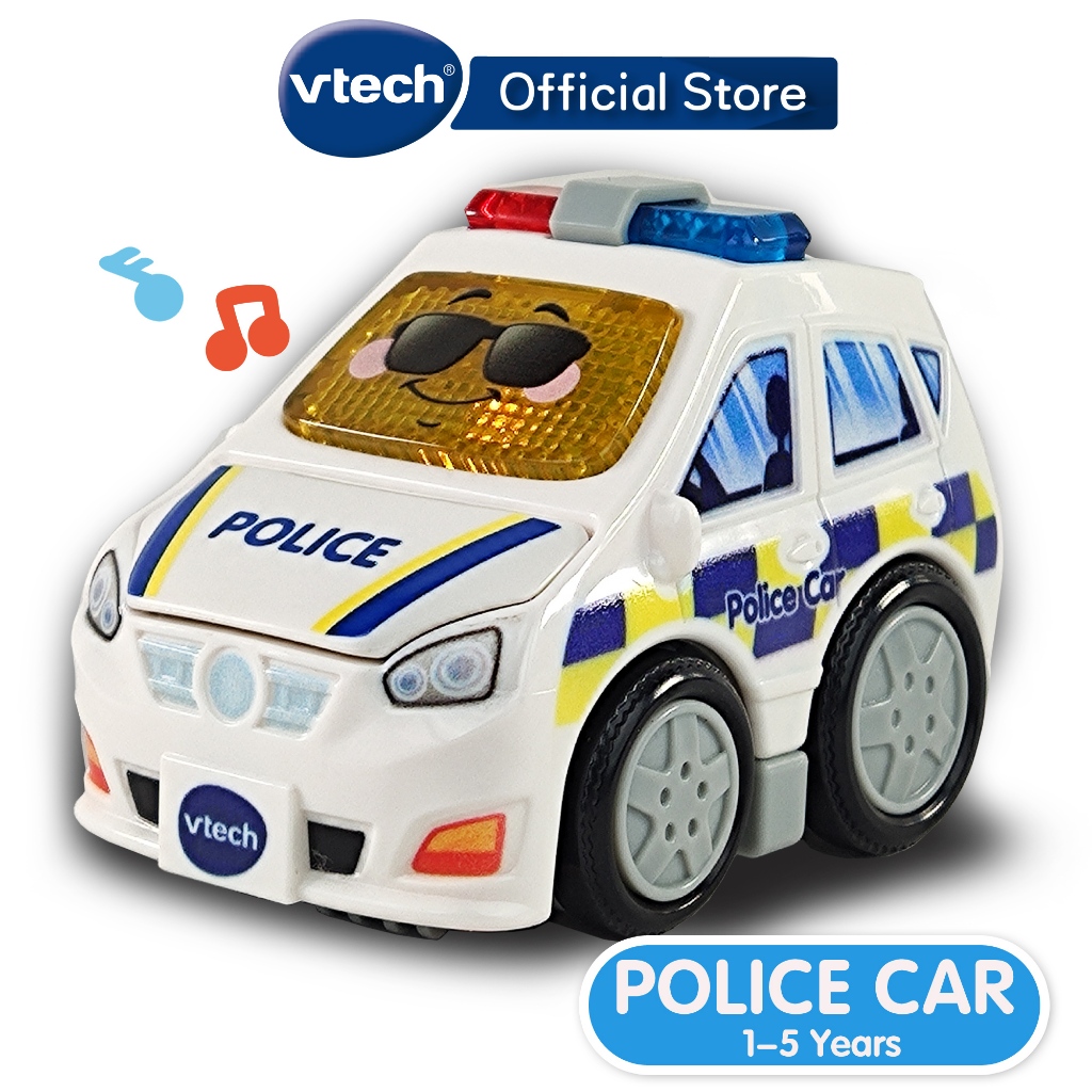 VTech Police Car Vehicle Toys Police Car Toys ของเล่นรถตำรวจ  ของเล่นยานพาหนะ  หนุ่มๆ  สาวๆ  ของเล่นเด็ก 1-5 Years ปี