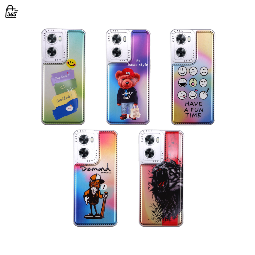 เคส สำหรับ OPPO A57 4G 2022 CPH2387 เคสซิลิโคนนิ่ม สกรีนลาย ลายการ์ตูน กันกล้อง