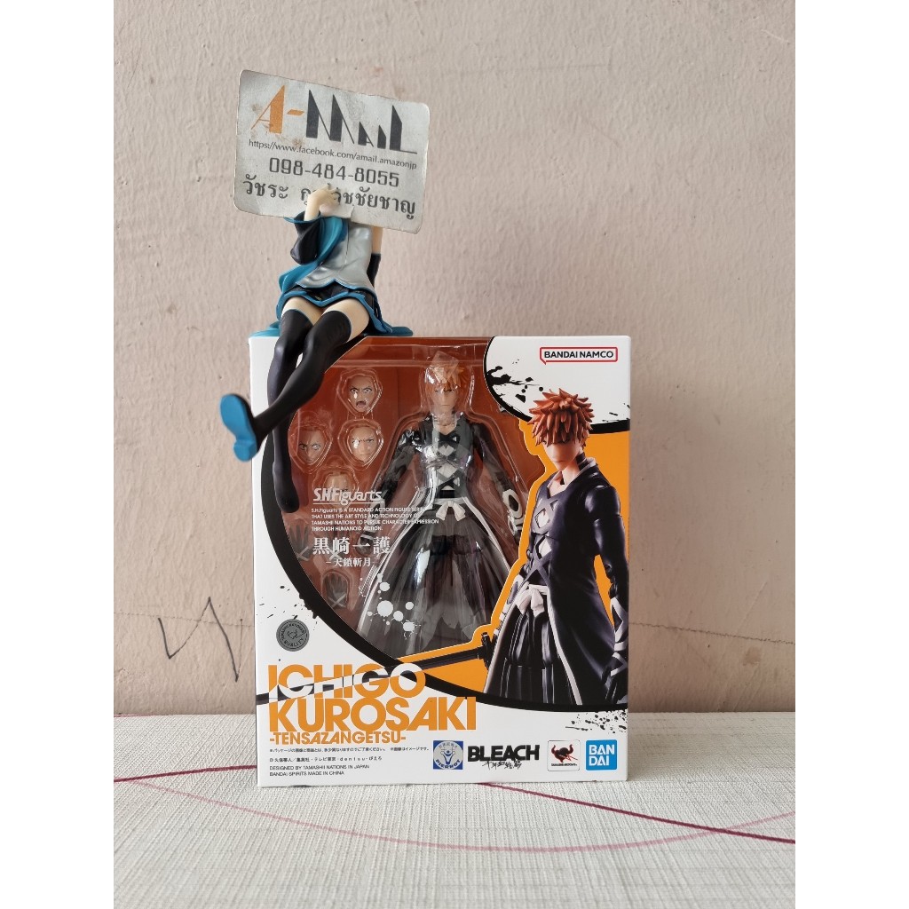 [พร้อมส่ง] Bandai S.H.Figuarts Ichigo Kurosaki Tensazangetsu Action Figure