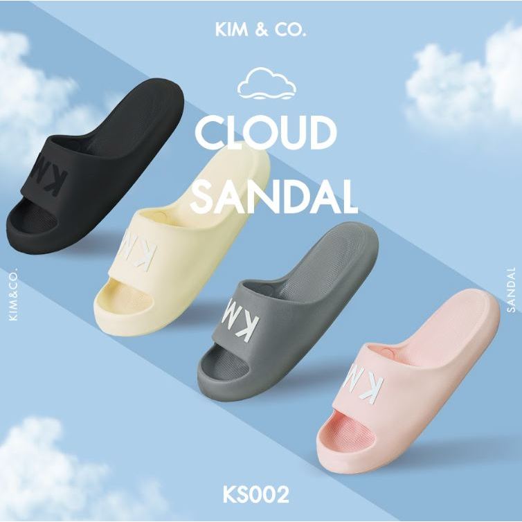 KIM&CO. ORIGINAL - PUDDING CLOUD SANDAL(KS002WM) รองเท้าแตะแฟชั่น รองเท้าสุขภาพ รองเท้าแตะเกาหลี มิน