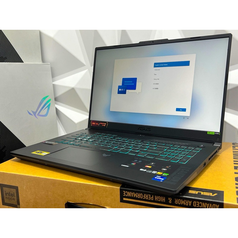 ASUS TUF GAMING F17 FX707ZU4-HX019W